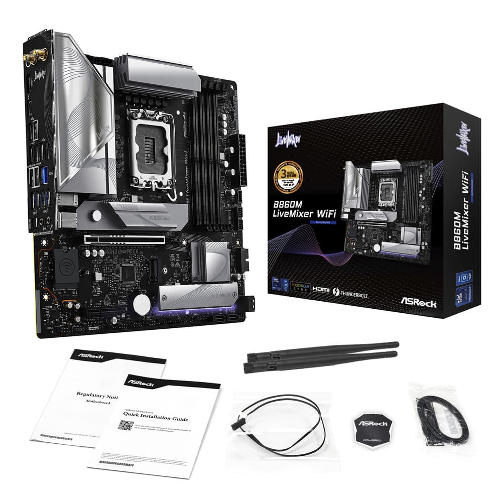 ASRock B860M LiveMixer WiFi 인텍앤컴퍼니