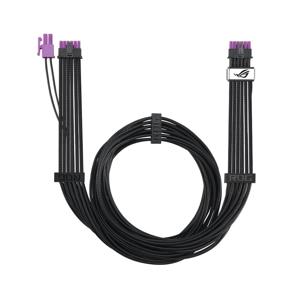 ASUS ROG EQUALIZER 이퀄라이저 12V-2x6 PCIe 케이블 인텍앤컴퍼니 (블랙)