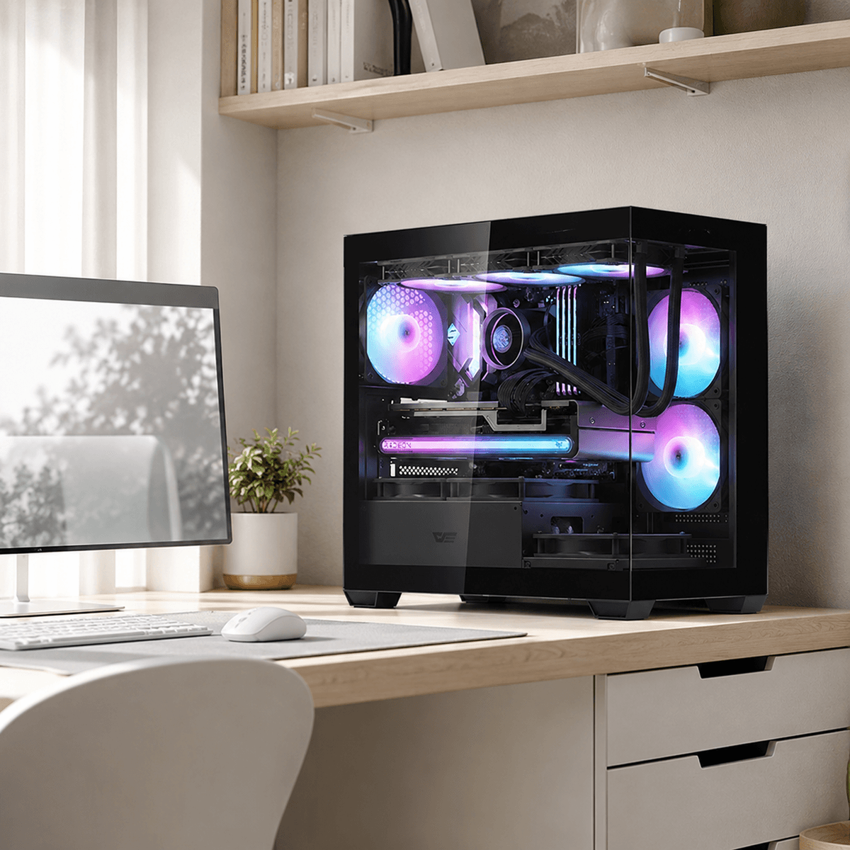 IPC 인텔 250KF 32GB SSD 1TB ASUS RTX5070Ti 조립PC 게이밍 컴퓨터 데스크탑 본체